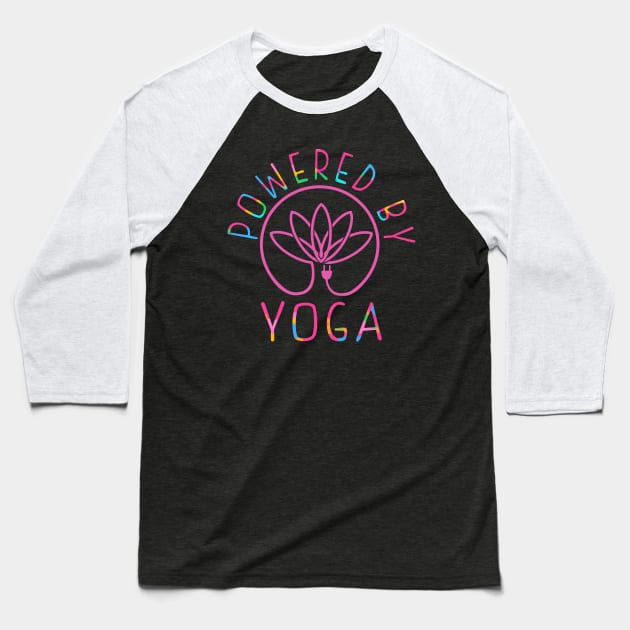 Yoga Love Baseball T-Shirt by KsuAnn